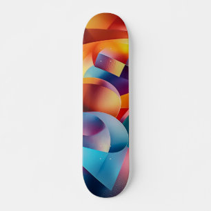 Skateboard för abstrakt Art