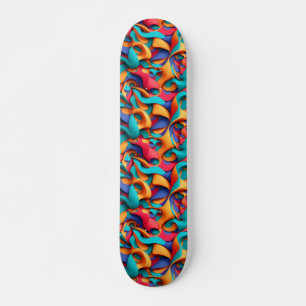 Skateboard för abstrakt Art