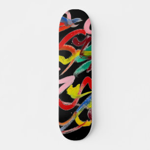 Skateboard för abstrakt Art Bräda 21,5 Cm