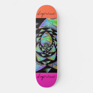 Skateboard för abstrakt Plant Design