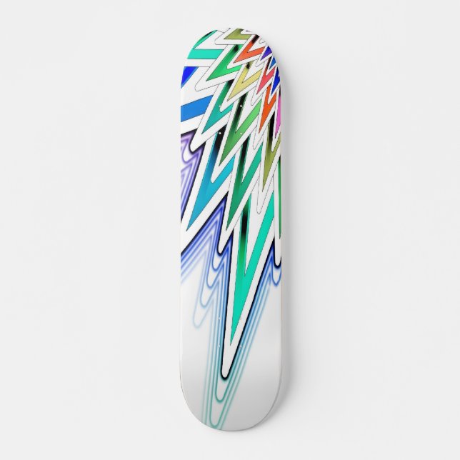 Skateboard för abstrakt Star (Framsida)
