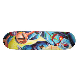 Skateboard för alfabetisk sju bräda 20 cm