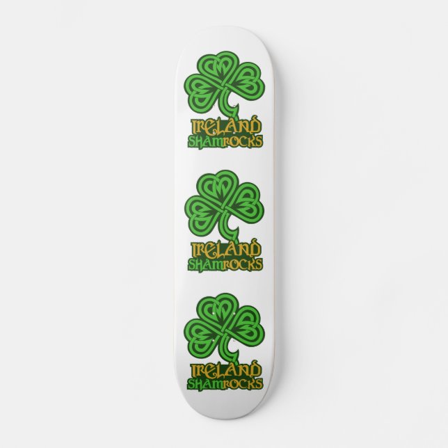 Skateboard för anpassningsbar i Irland (Framsida)