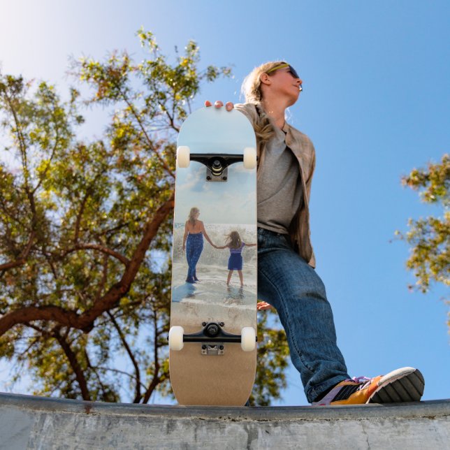 Skateboard för anpassningsbar med fotodesign (Utomhus 1)