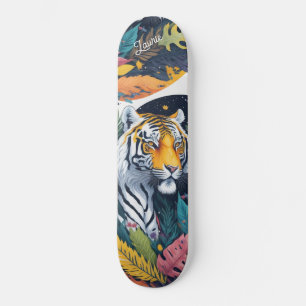 Skateboard för Anpassningsbar tiger-jounggla med v