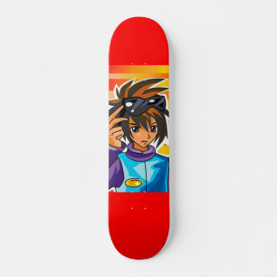 Skateboard för asiatisk Tecknad-Art