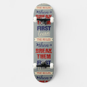 Skateboard för att bryta Regler