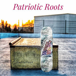 Skateboard för bakgrundsdroppe II i Fireworks