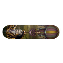Skateboard för ballongtriumfvagnsteampunk bräda 19,5 cm