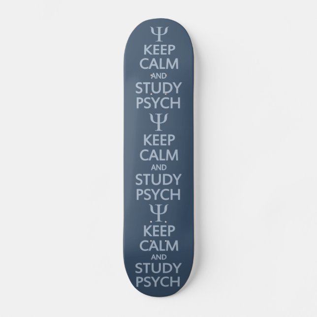 Skateboard för behålla Lugn & Study Psych (Framsida)
