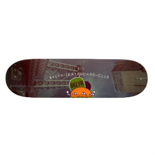 Skateboard för BKLYN-hamburgare (Dominoupplaga) Bräda 21,5 Cm