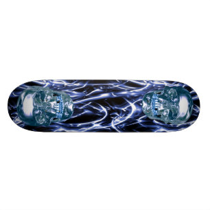 Skateboard för blå Döskallar Bräda 19,5 Cm