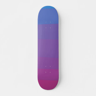 Skateboard för blå lila