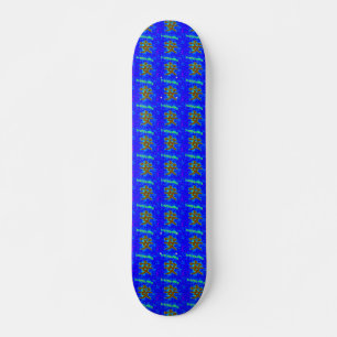 skateboard för blå lugn bräda 20 cm