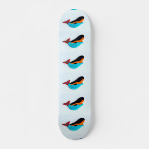 skateboard för blå sjöjungfru bräda 20 cm