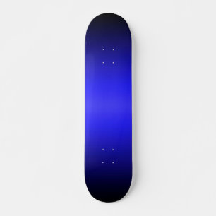 Skateboard för blå till svart övertoning bräda 21,5 cm