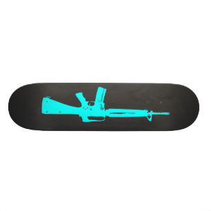 Skateboard för blåttanfallgevär bräda 19,5 cm