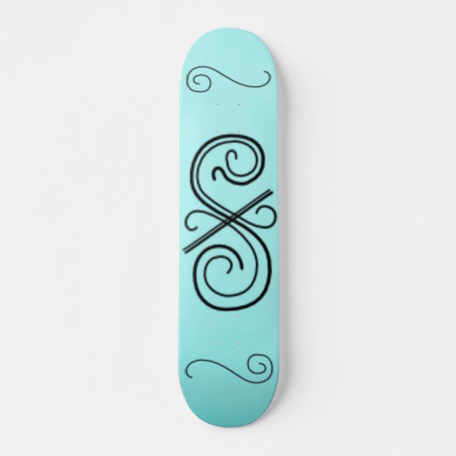 Skateboard för böjd linje (Framsida)