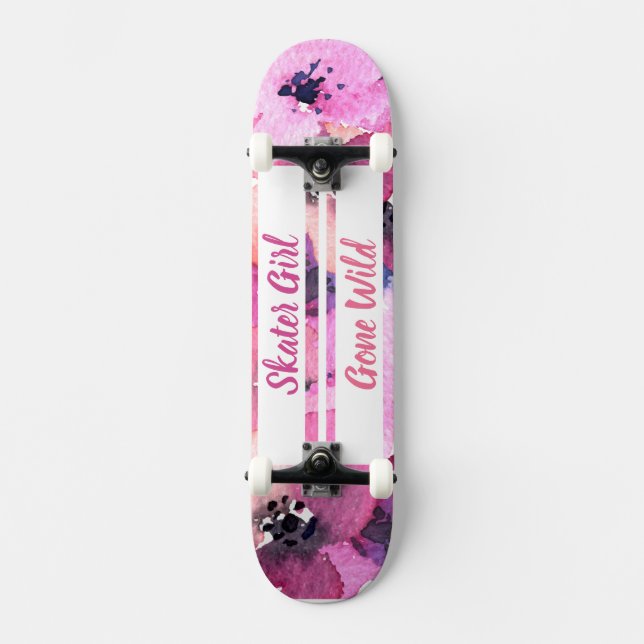Skateboard för Borta Vild för skater Girl (Framsida)