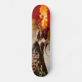 Skateboard för branddram-däck