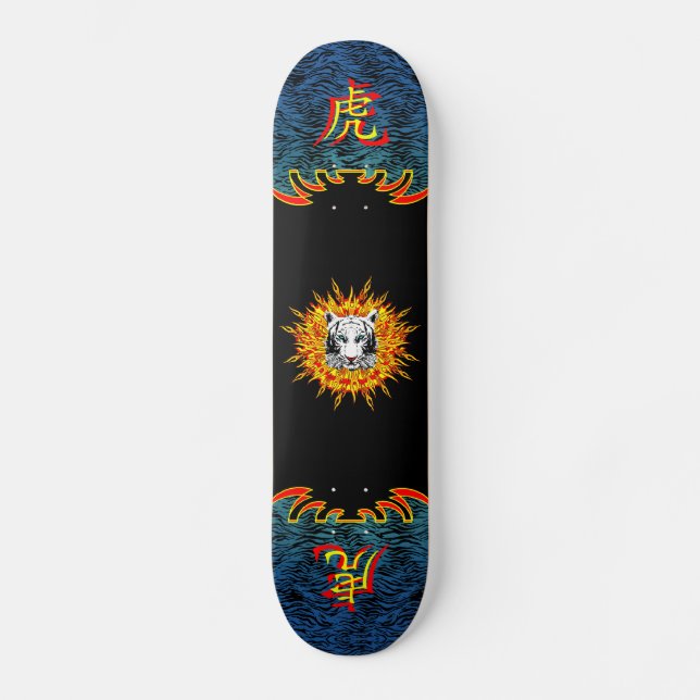 Skateboard för brandspjäll bräda 19,5 cm (Framsida)