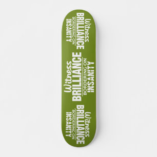 Skateboard för BRILLIANCE VS INSANITY anpassningsb