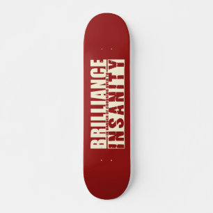 Skateboard för BRILLIANCE VS INSANITY anpassningsb