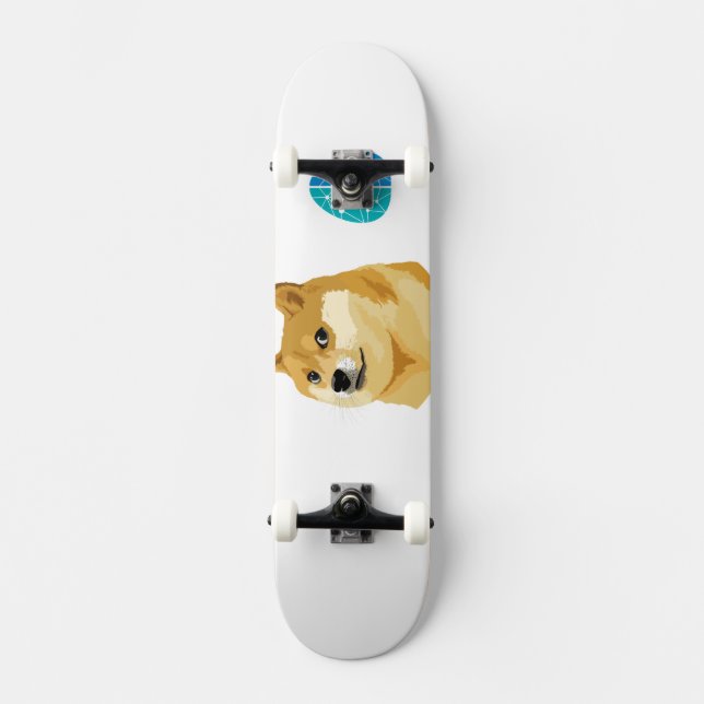 Skateboard för CoIntellect Dogeofficiell (Framsida)
