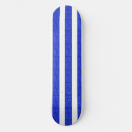 Skateboard för coola Chic Blue Geometric Rand