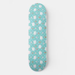 Skateboard for Cute Cat and Ice Cream Mönster