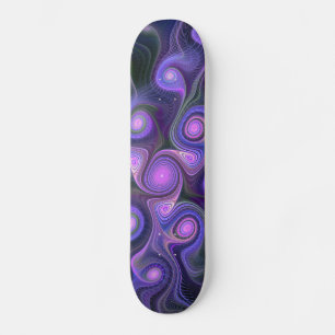 Skateboard för drömmar om lila