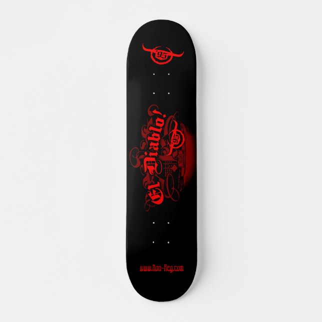 Skateboard för El Diablo (Framsida)