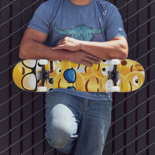 Skateboard för emoji Design