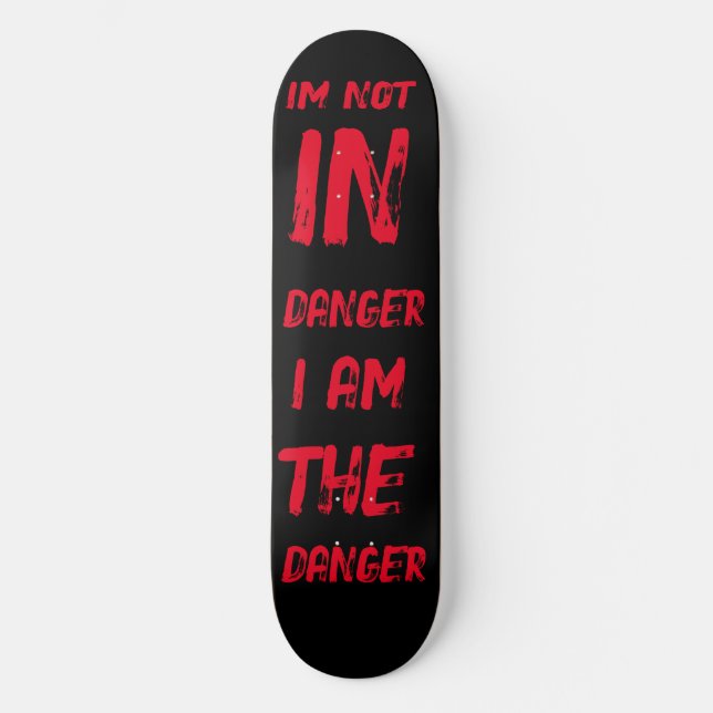 Skateboard för fara (Framsida)