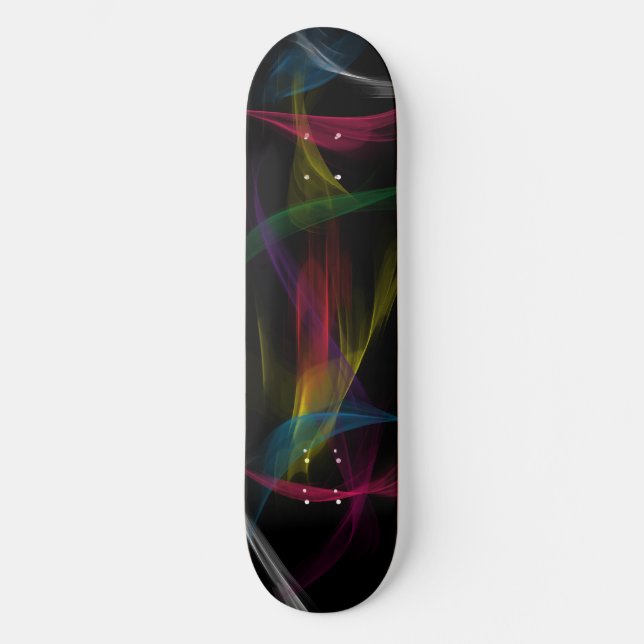 Skateboard för färgad (Framsida)