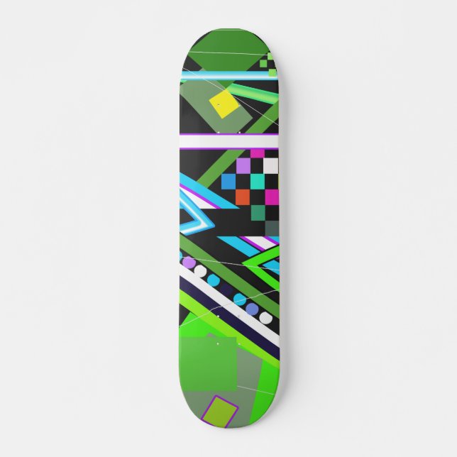 Skateboard för färgad bräda 20,5 cm (Framsida)