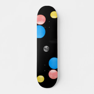 Skateboard för färgat Bollar