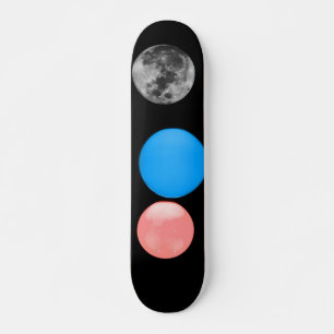 Skateboard för färgat Bollar