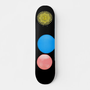 Skateboard för färgat Bollar Bräda 20,5 Cm