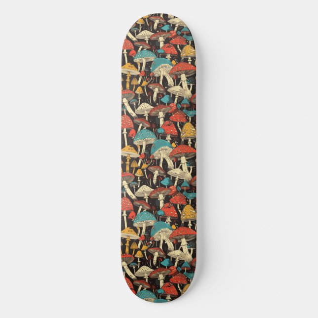 Skateboard för färgsfärgning av bilder av olika ty (Framsida)