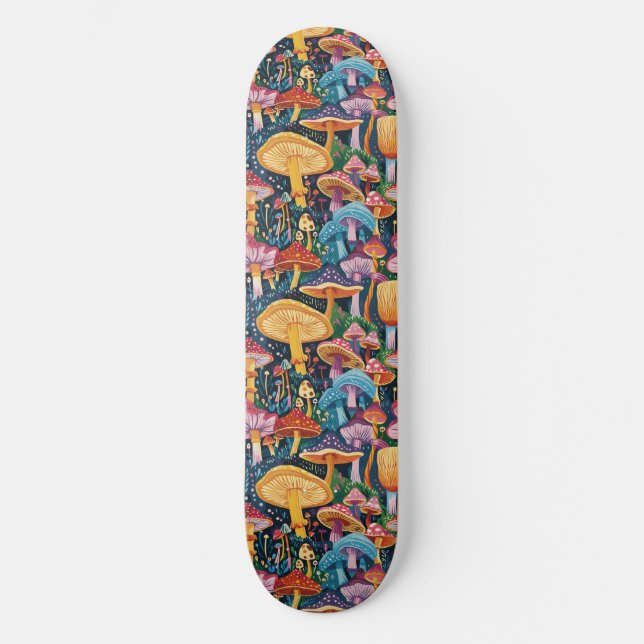 Skateboard för färgsfärgning av bilder av olika ty (Framsida)