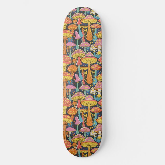 Skateboard för färgsfärgning av bilder av olika ty (Framsida)