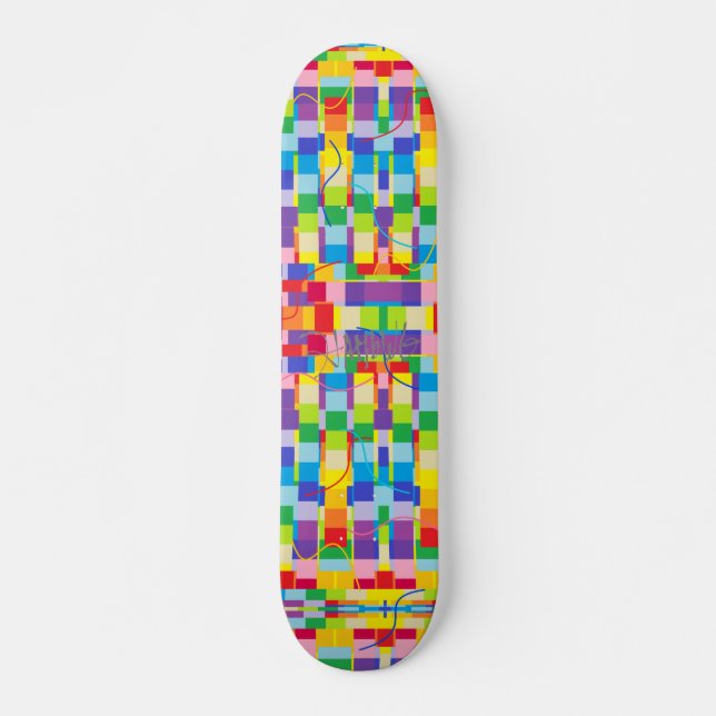 Skateboard för flera Färg per HAMbWG (Framsida)