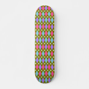 Skateboard för flerfärgat bikaka