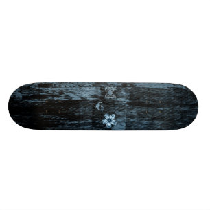 skateboard för flickablåttgrunge bräda 21,5 cm