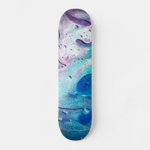 Skateboard för flytande konsfärger
