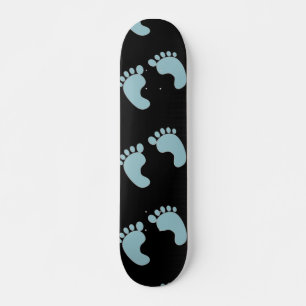 Skateboard för fotavtryck i baby