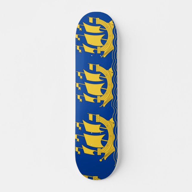 Skateboard för Frakt av gult (Framsida)