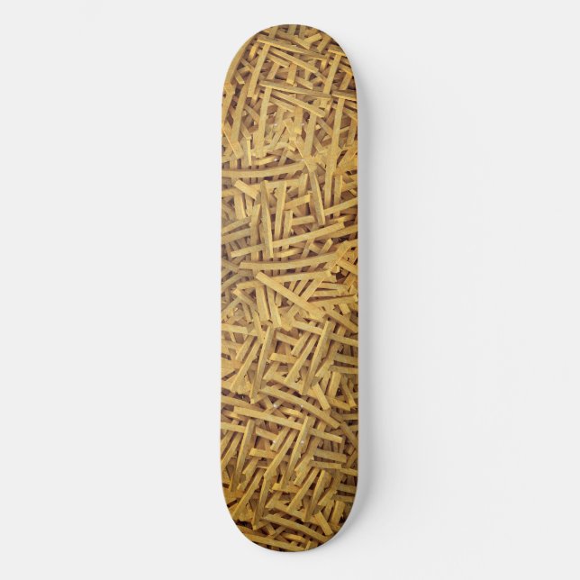 Skateboard för fransk Fries (Framsida)