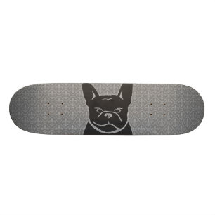 Skateboard för FRENCHIE FLEUR DE LIS kolgrå fär